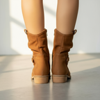 Women’s Elegant Zip Ankle Boots – Stylish Autumn & Winter Footwear