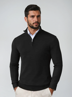 William Men’s Half-Zip Jumper – Smart Casual Style